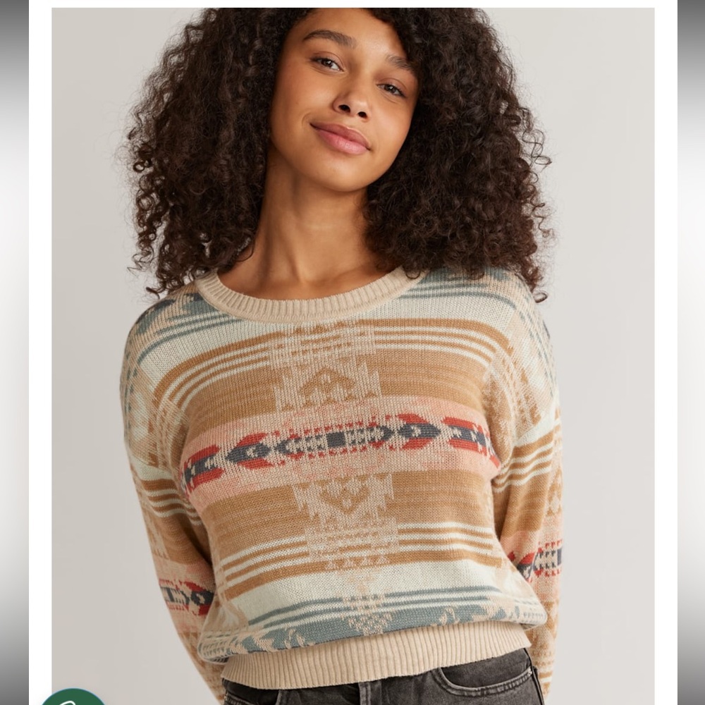 Pendleton Multicolor Patterned Sweater - image 1